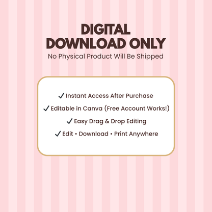 Digital Mothers Day Brunch Invitation Template