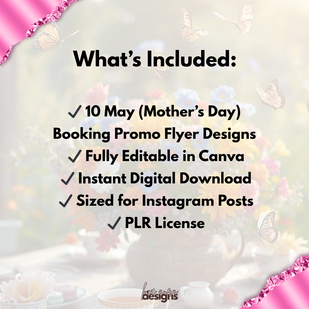 Mothers Day Promo Flyer Bundle