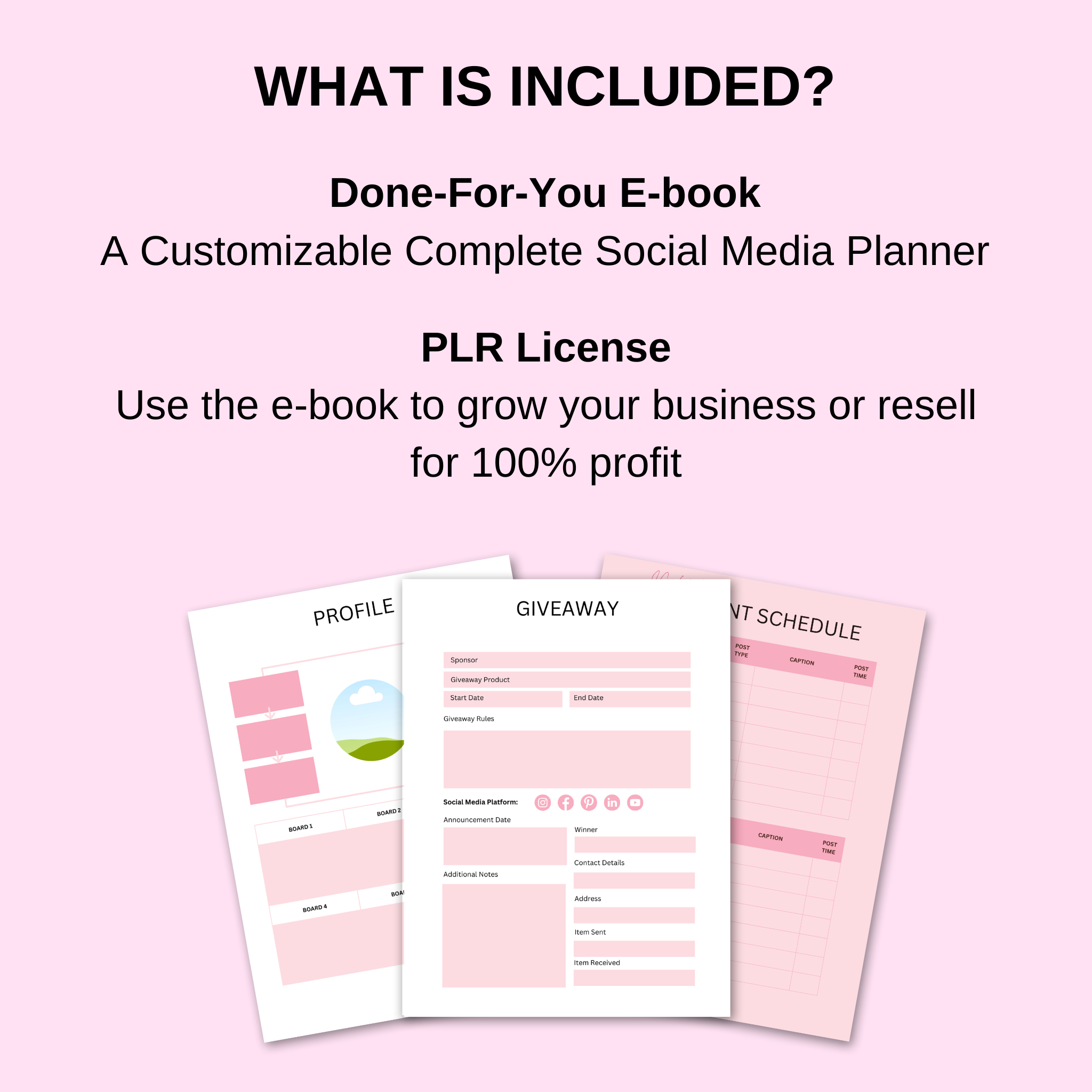 Complete Social Media Planner