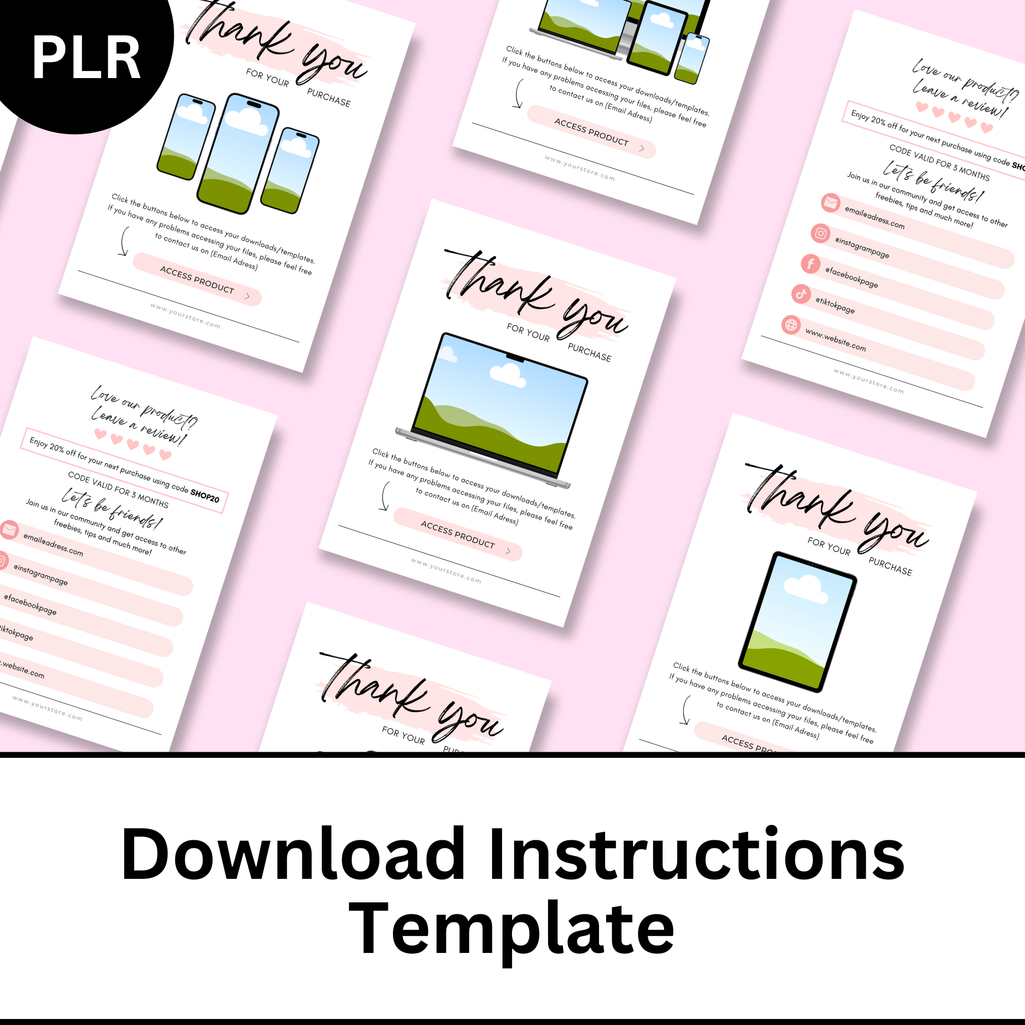 Download Instructions Template