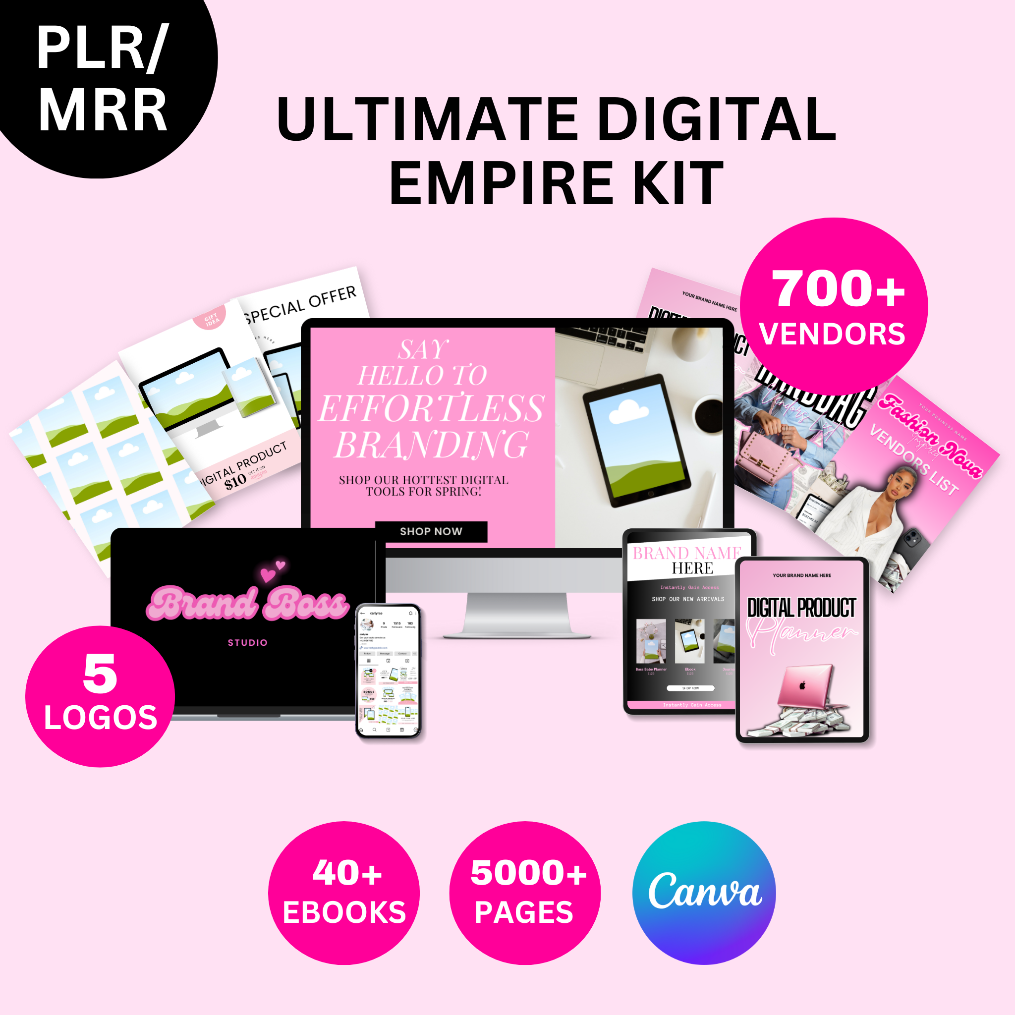 Ultimate Digital Empire Kit – Glam Boss University