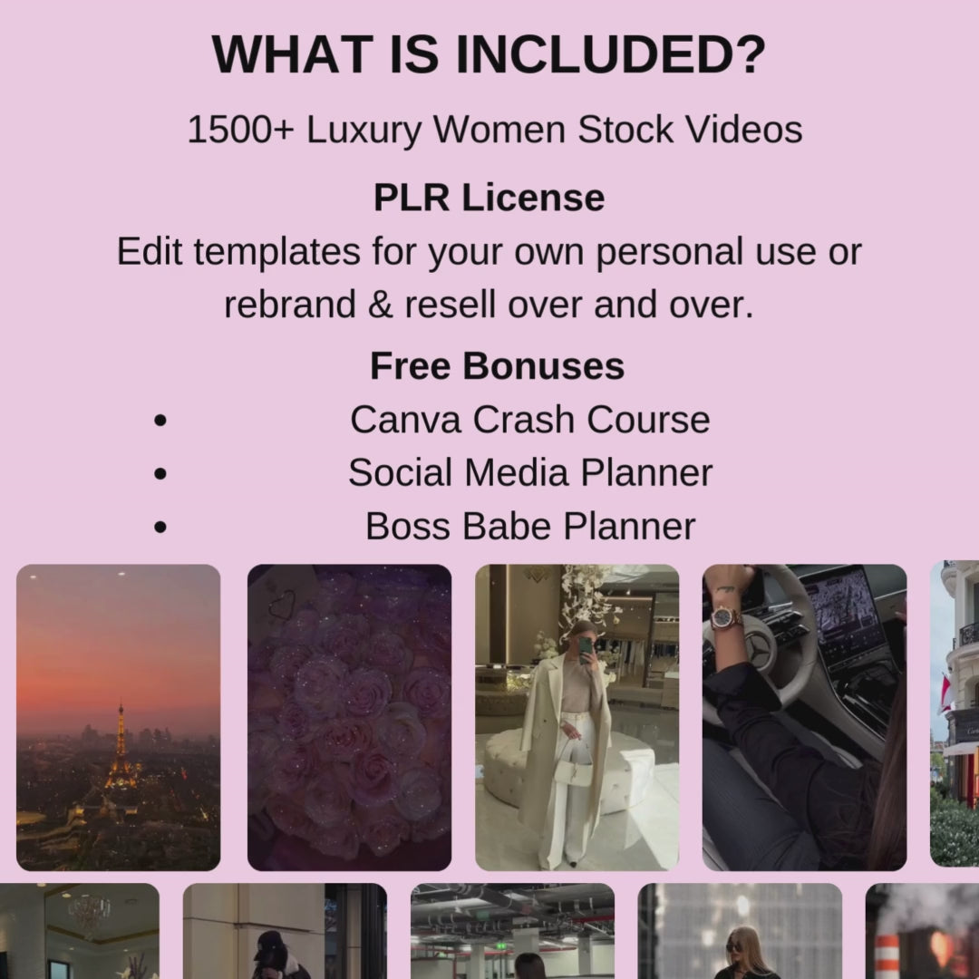 Luxury Women Stock Video Library