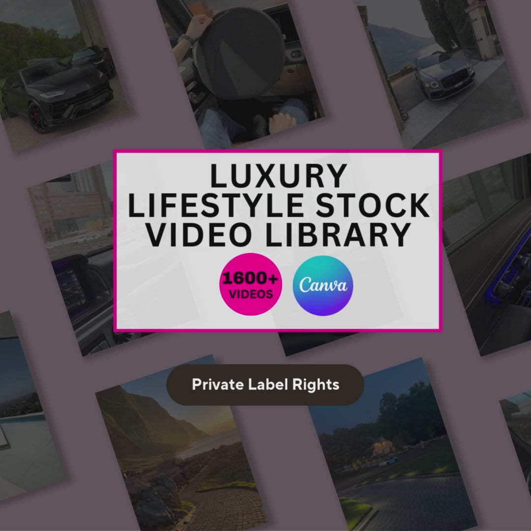 Luxury Lifestyle Stock Video Library